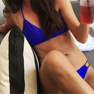 Montce blue bikini set